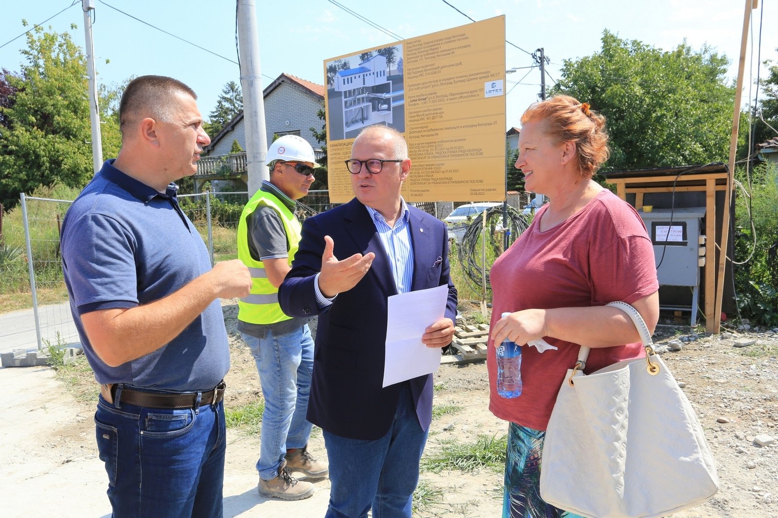 Vesić: Građani na levoj obali Dunava konačno dobijaju kanalizaciju 2