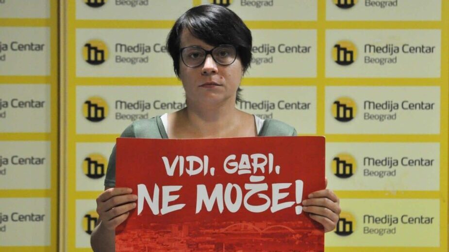 Sutra protest na Šodrošu zbog "Novog Sada na vodi" 1