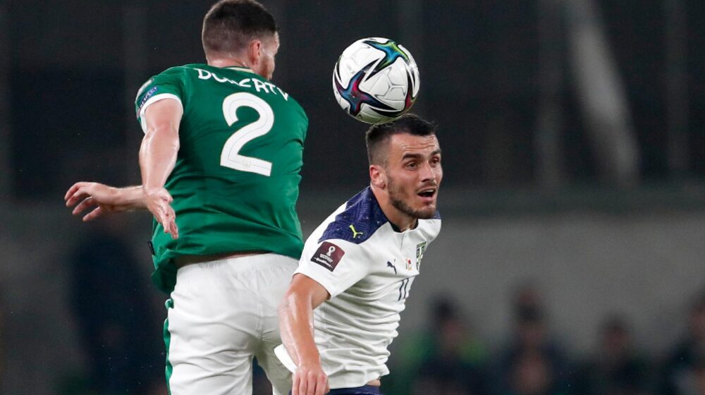 Srbija autogolom u 87. minutu ostala bez pobede u Irskoj 1