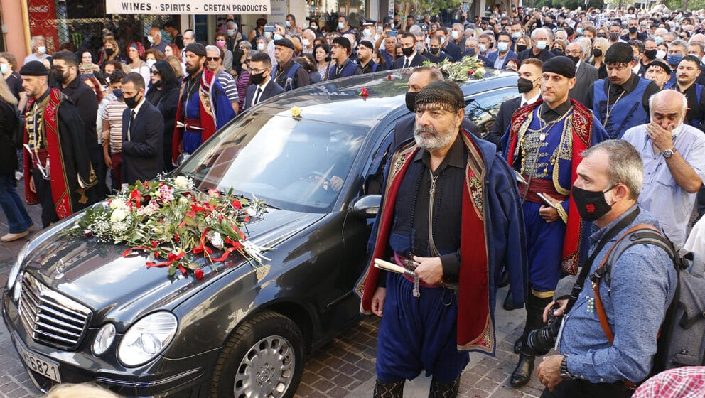 Na Kritu sahranjen čuveni kompozitor Mikis Teodorakis 1