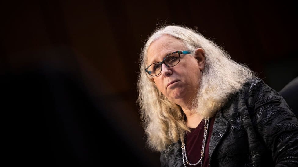 Rachel Levine, nominee for Assistant Secretary in the Department of Health and Human Services, testifies at her confirmation hearing before the Senate Health, Education, Labor, and Pensions Committee