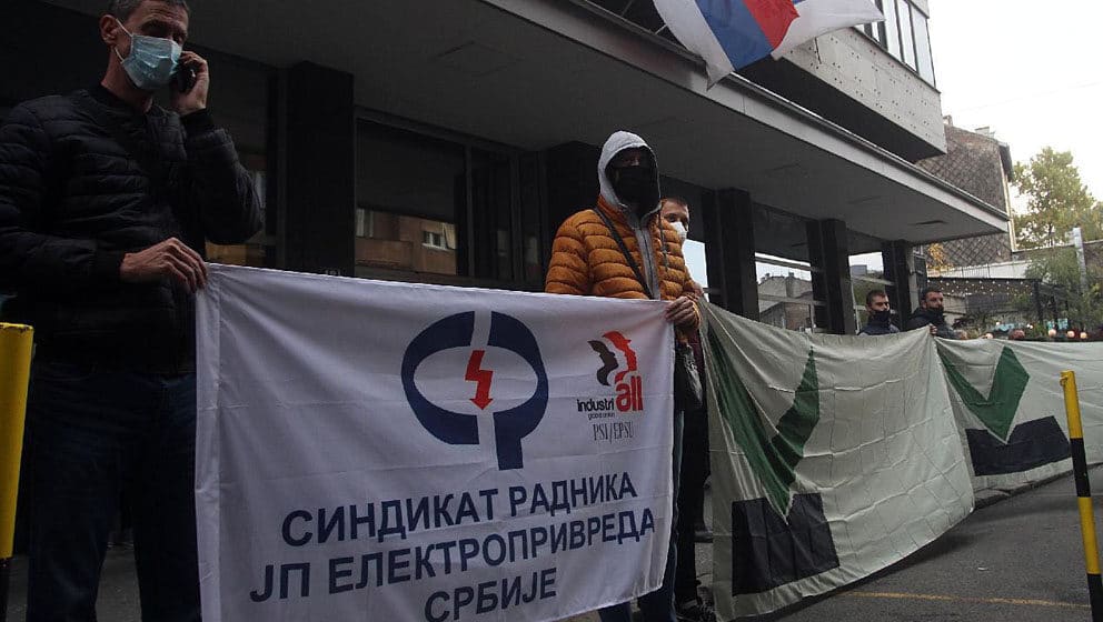 Sindikat EPS-a: Na protestu u Baroševcu i opozicione stranke 1