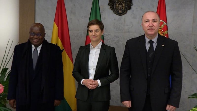 Brnabić priredila svečanu večeru za lidere Gane i Alžira 1