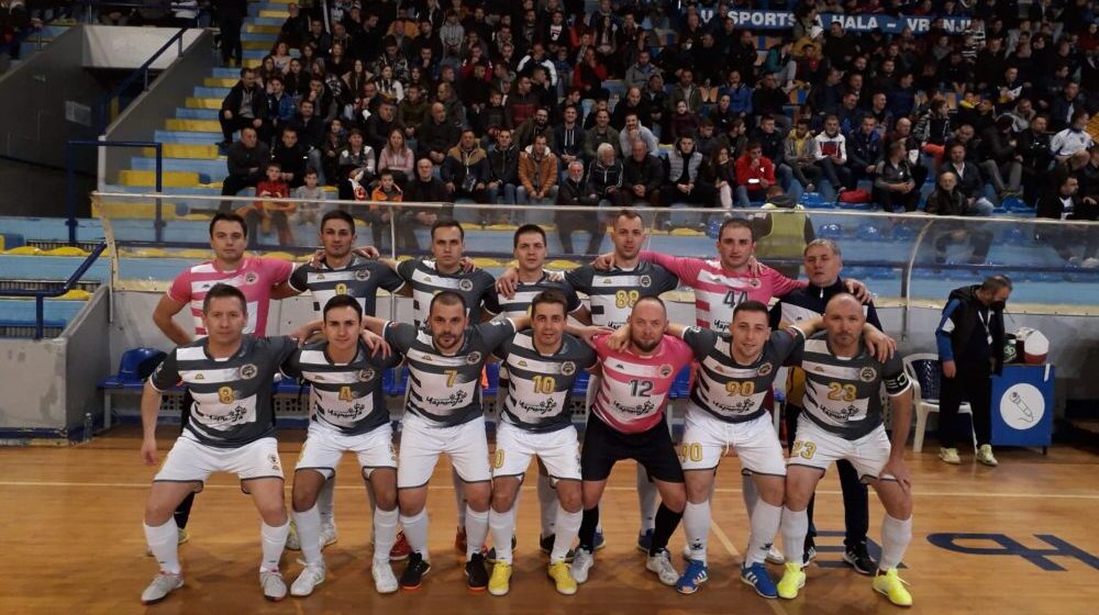 Posle pet uzastpnih pobeda Vranjanci hit Prve Futsal lige Srbije 1