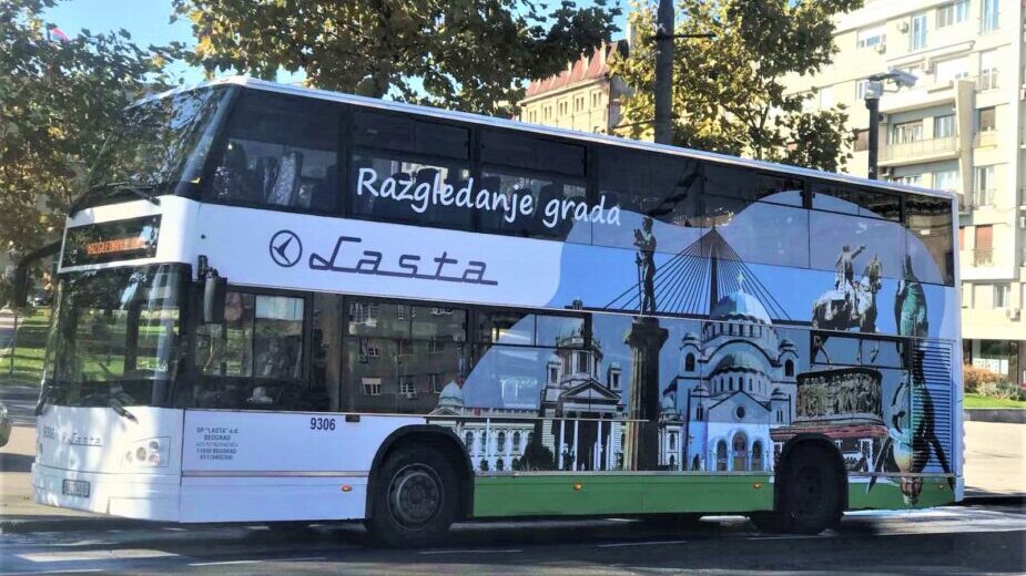 Panoramsko razgledanje Beograda Lastinim zatvorenim autobusom svakog vikenda tokom jeseni i zime 2