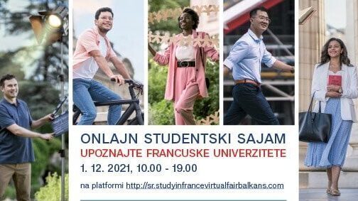 Onlajn studentski sajam: Upoznaj francuske univerzitete 1
