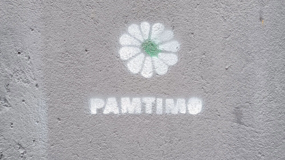 Grafiti “Cveta Srebrenice” i natpisi PAMTIMO osvanuli na više lokacija u Beogradu 1