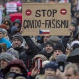 Protest u Pragu protiv epidemioloških mera 3
