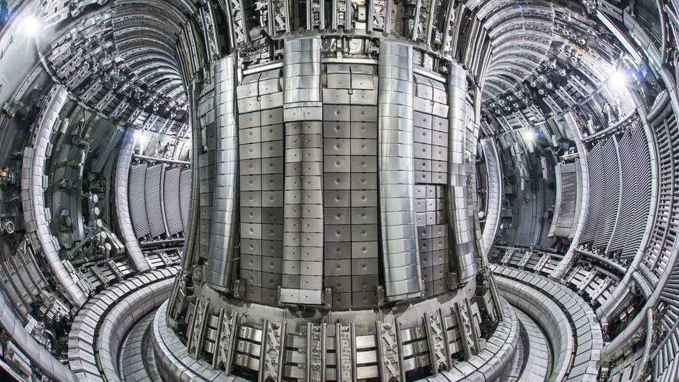 Interior of the JET Tokamak