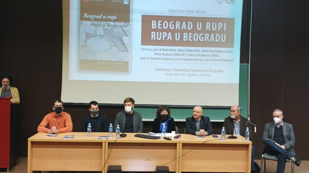 Apsurd Gorana Vesića bio inspiracija za zbornik "Beograd u rupi: rupa u Beogradu” 1