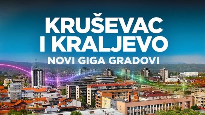 Kruševac i Kraljevo su novi SBB GIGA gradovi 1