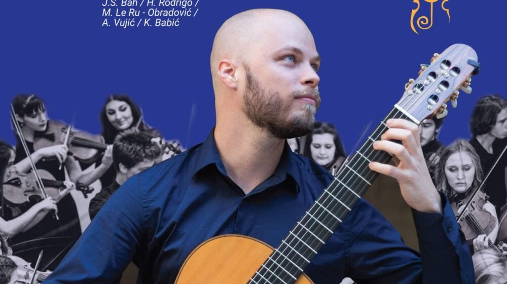 Gitarista Johan Šmit i Orkestar Škole za muzičke talente iz Ćuprije na Kolarcu 1