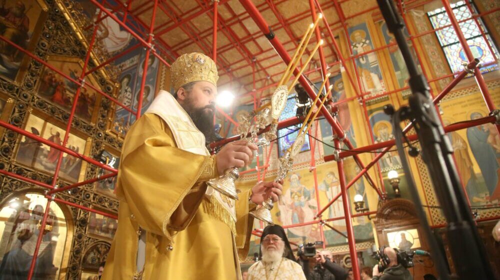 Božićna liturgija u Zagrebu 1