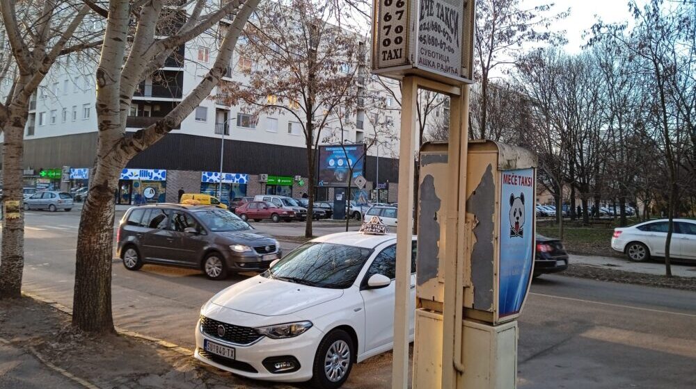 Od 1. februara poskupljuje subotički taksi, minimalna cena vožnje biće 200 dinara 1
