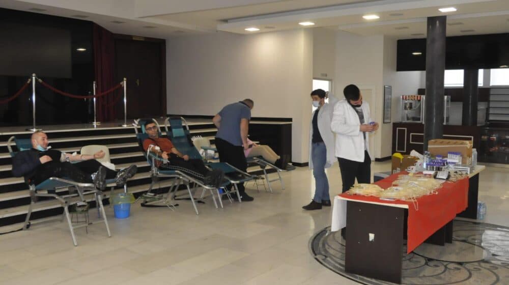 Akcija dobrovoljnog davanja krvi u Novom Pazaru
