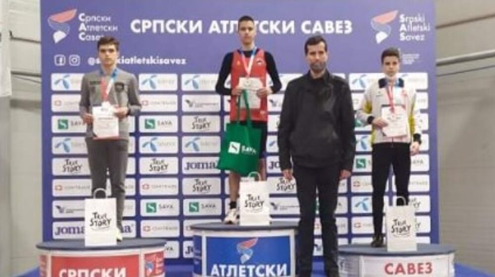 Zaječar: Tri zlatne medalje za mlade atletičare na Prvenstvu Srbije 1