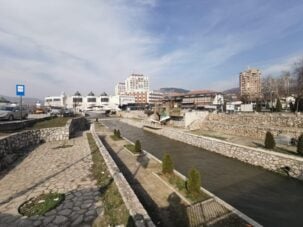 Novi Pazar: Počelo preuređivanje leve obale Raške 1