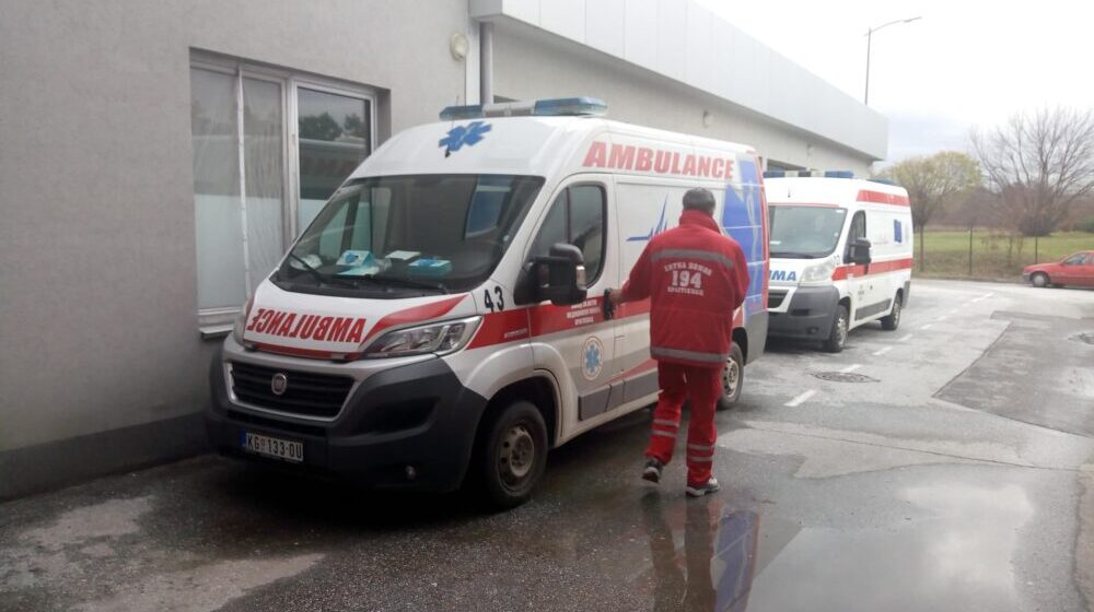 Kragujevačka Hitna pomoć i juče imala manji broj intervencija i terena 1