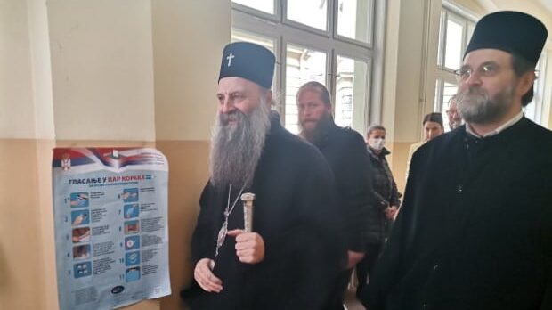 Patrijarh Porfirije nakon glasanja: Želim da izborni proces prođe u najvećem miru 1