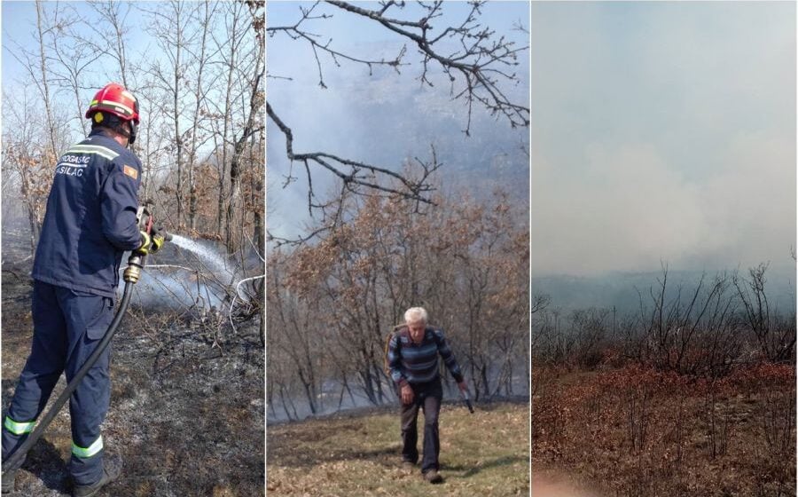 Apel vatrogasaca Nikšića za pomoć: Gori na sve strane 1