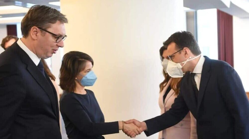 Aleksandar Vučić se danas sastao i sa Analenom Berbok 1