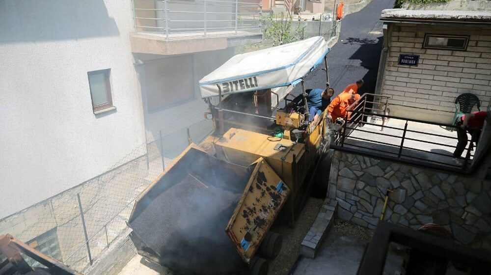 Rekonstrukcija ulica u užičkom naselju Turica 1