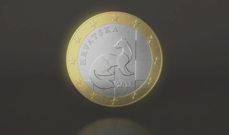 Predstavljena nova kovanica evra sa motivom kune 1