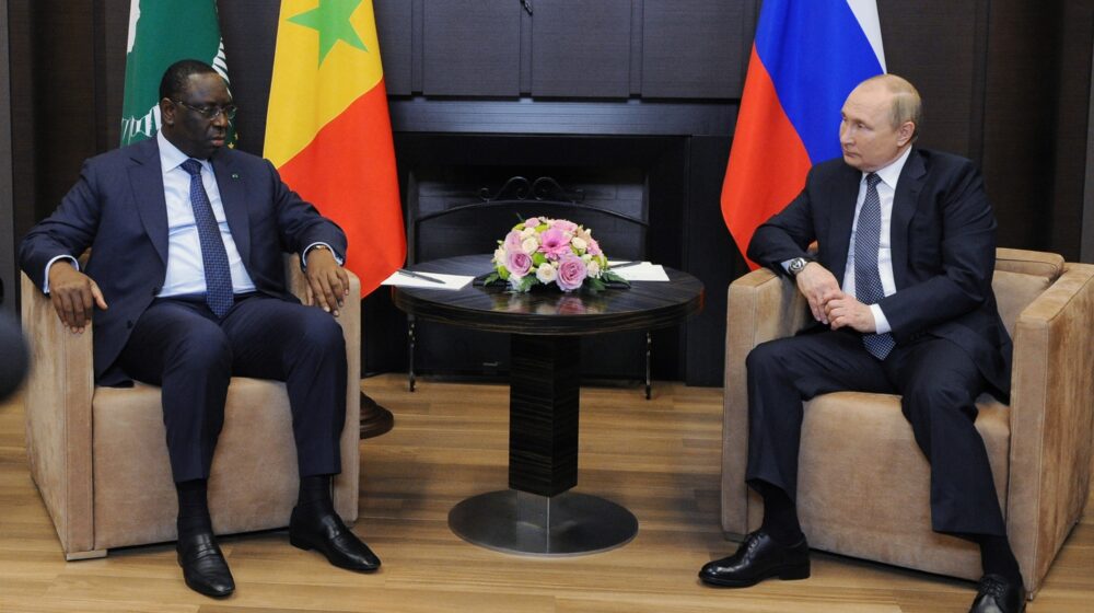 Predsednik Senegala sa Putinom: Afričke zemlje žrtve ekonomske krize nastale zbog rata u Ukrajini 1