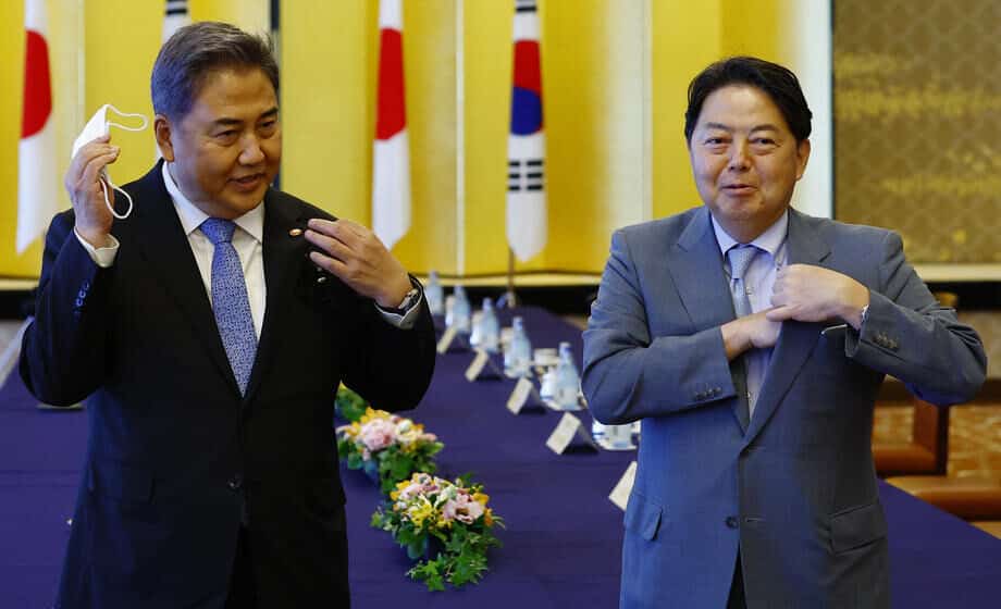 Ministri spoljnih poslova Japana i Južne Koreje složili se da odnose dve zemlje treba poboljšati 1