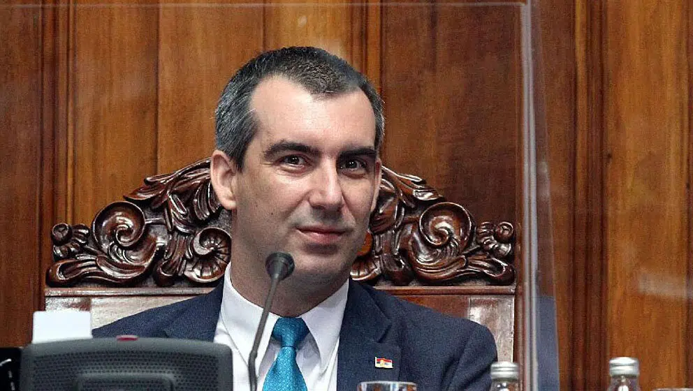 Vladimir Orlić izabran za predsednika skupštine Srbije 1