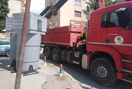 Vranje:U centru grada biće postavljeno 30 polupodzemnih kontejnera za odlaganje smeća 1