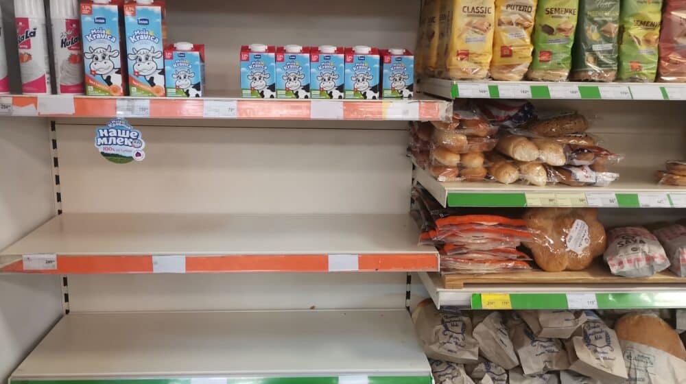 U pojedinim gradovima u Srbiji nestašica mleka u tetrapaku 1