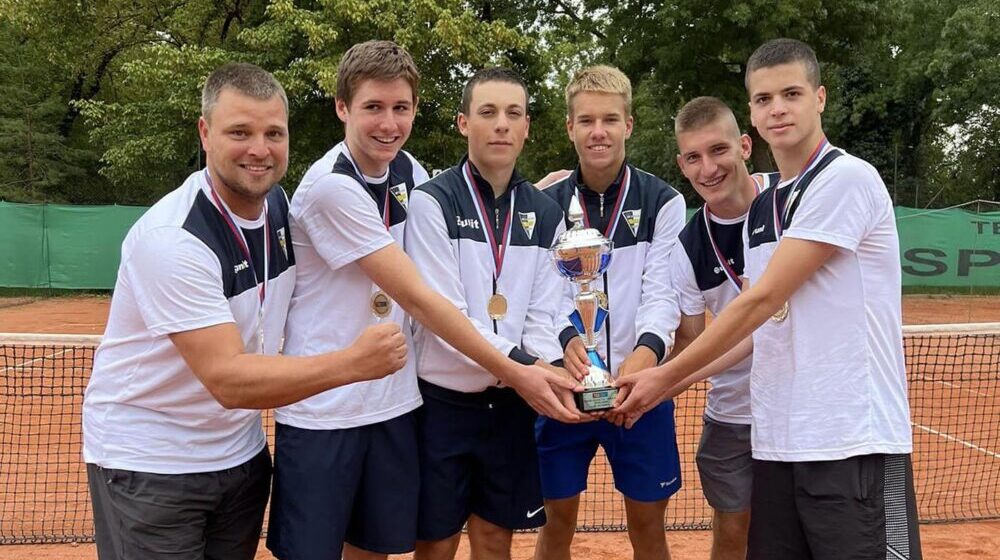 Juniori Teniskog kluba Spartak novi prvaci Srbije 1