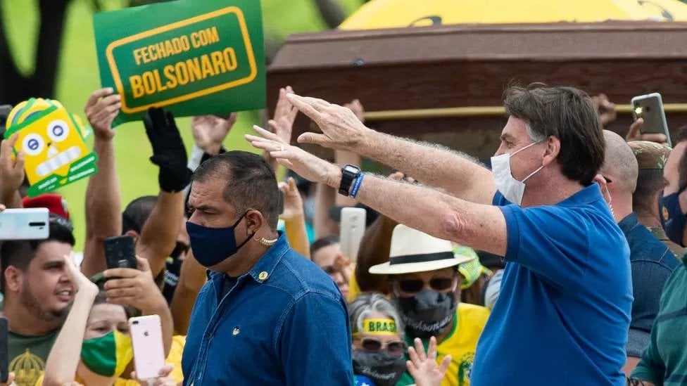 Predsednik Bolsonaro je nastavio da drži mitinge sa pristalicama tokom čitavog trajanja pandemije