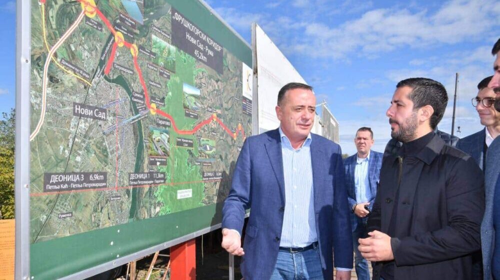 Momirović: Fruškogorski koridor jedan od ključnih projekata 1