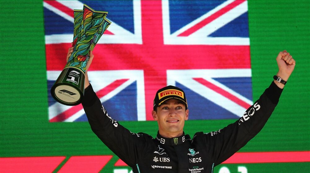 Rasel otvorio prvi pobednički šampanjac u Formuli 1 1