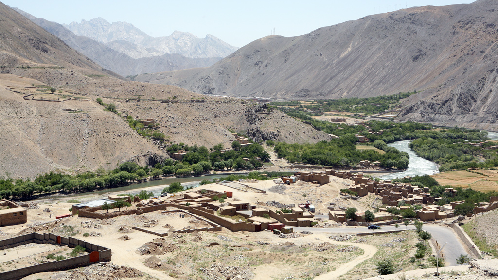 Sangin Valley in Helmand Province, June 2008