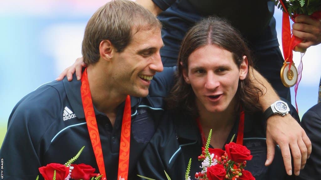 Pablo Zabaleta i Lionel Mesi