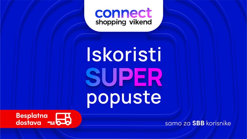 Počinje Connect Shopping vikend 1