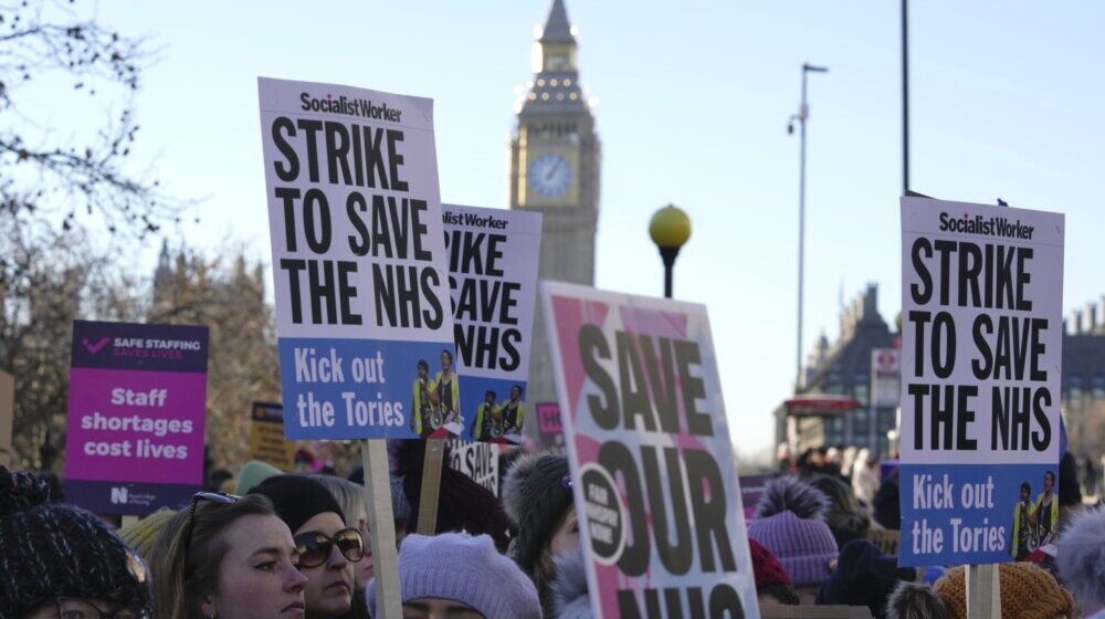 U Velikoj Britaniji štrajk medicinskog osoblja 1