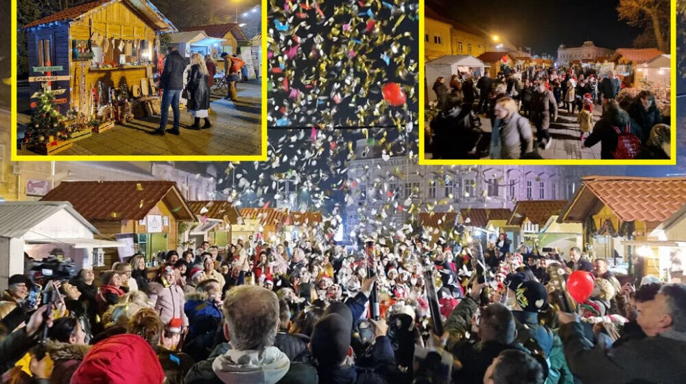 „Novogodišnja ulica“ otvorena u centru Sremske Mitrovice 1