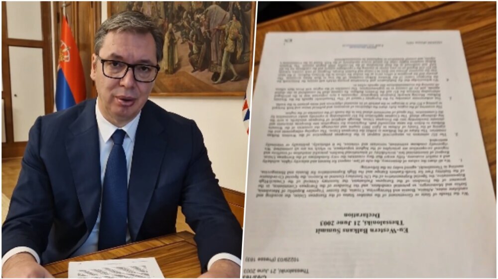 Vučić pitao "zapadne partnere" putem video poruke na Instagramu: Koji od šest dokumenata oko Kosova želite da poštujete? 1