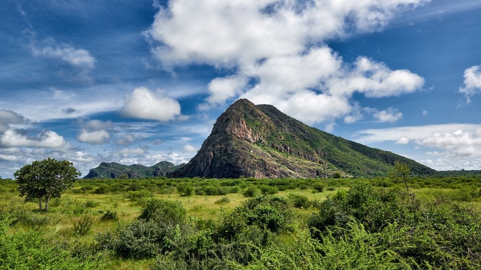 The Tsodilo Hills in Botswana