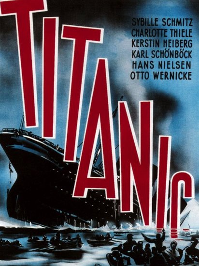 The poster for the 1943 Nazi movie about the Titanic