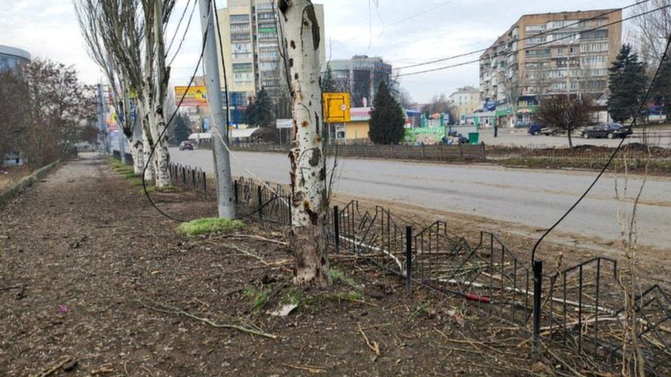 Vlasti Makejevke objavile su sliku grada posle granatiranja ukrajinskih snaga, ali se na njoj ne vidi stručna škola u kojoj su stradale desetine ruskih vojnika