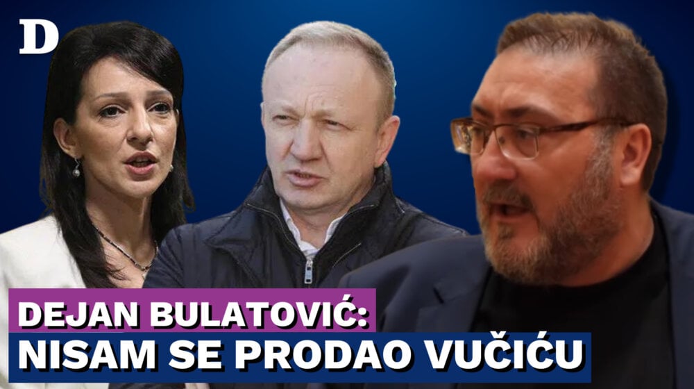 VIDEO Intervju - Dejan Bulatović: Sastaću se i sa Brnabić, saradnici Marinike Tepić su neiskrena opozicija 1