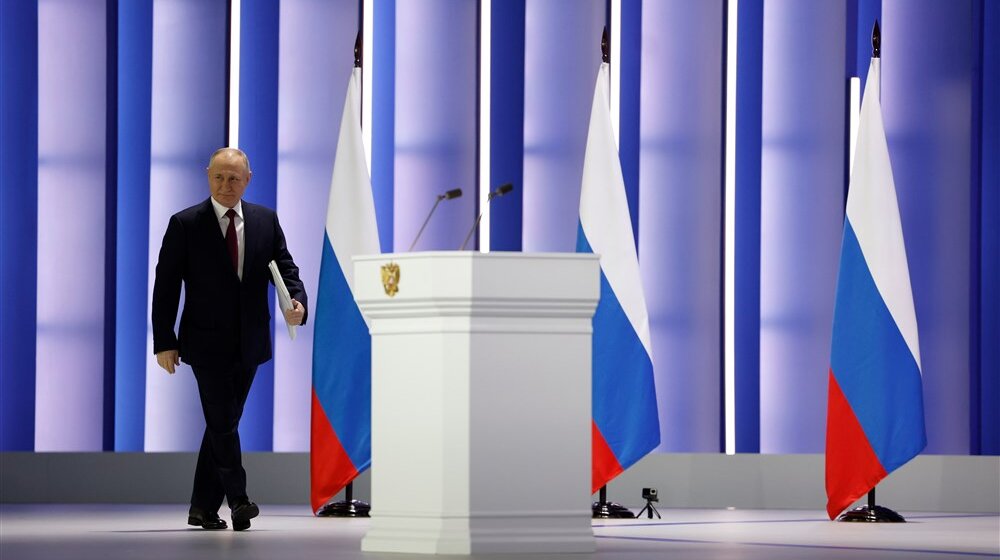 "Bla, bla, bla... Govor čoveka prošlosti bez budućnosti": Reakcije na obraćanje Vladimira Putina pred ruskim parlamentom 1