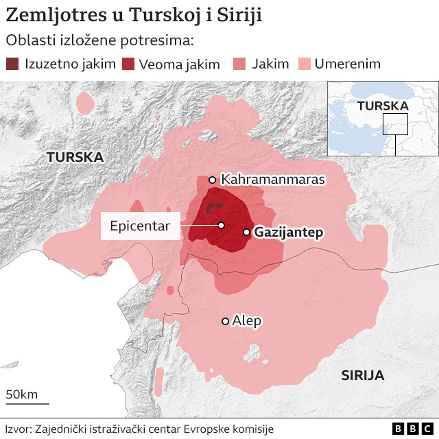 zemljotres, turska, sirija