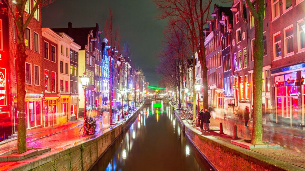 Amsterdam's red light district