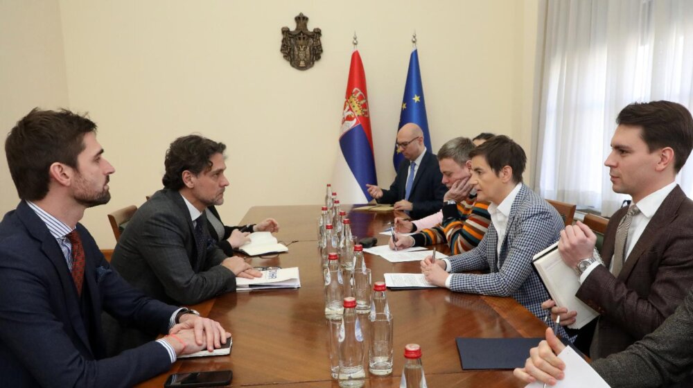 Premijerka sa ambasadorima Kvinte pri OEBS-u: Srbija posvećena dijalogu sa Prištinom 1